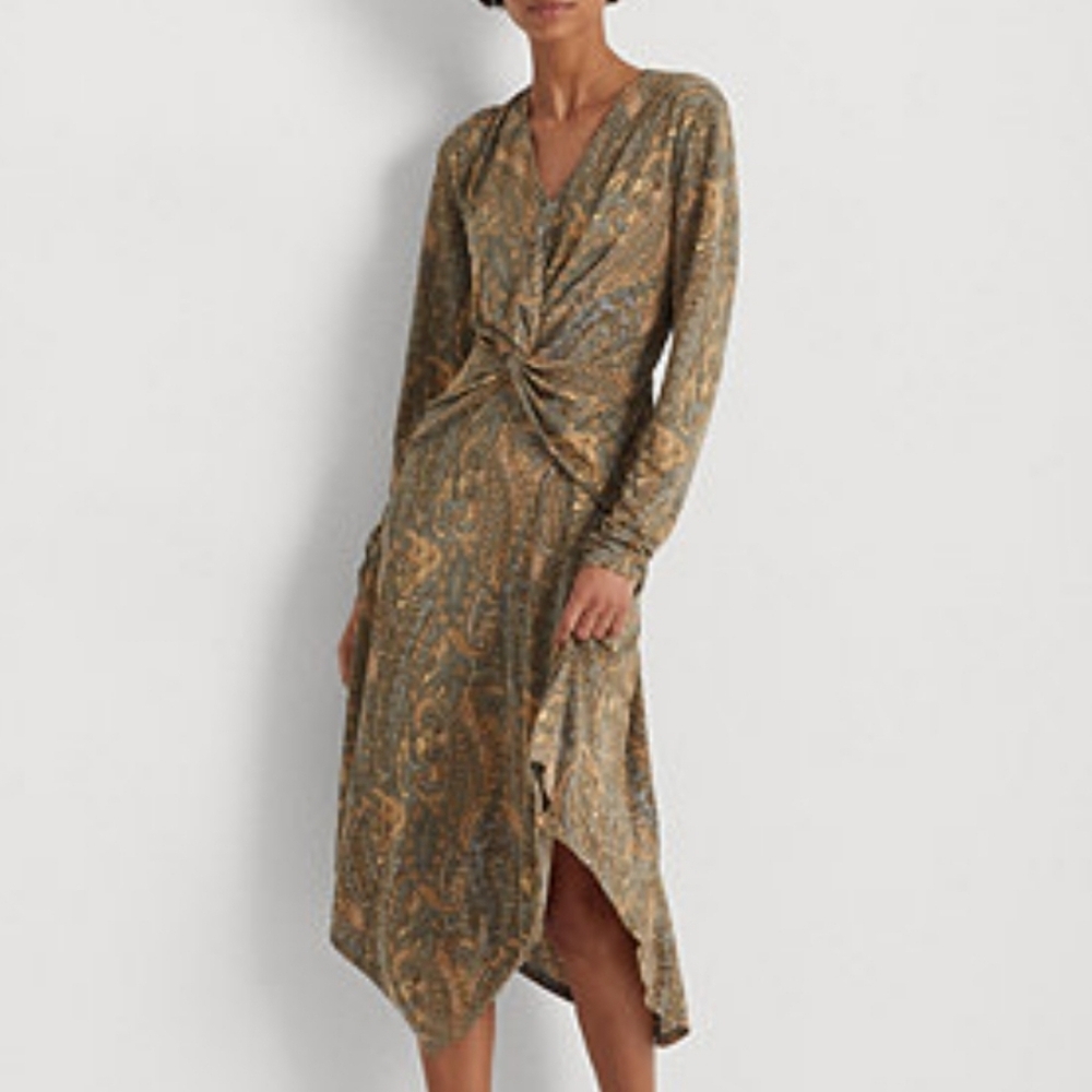 Lauren Ralph Lauren Twist Front Dress